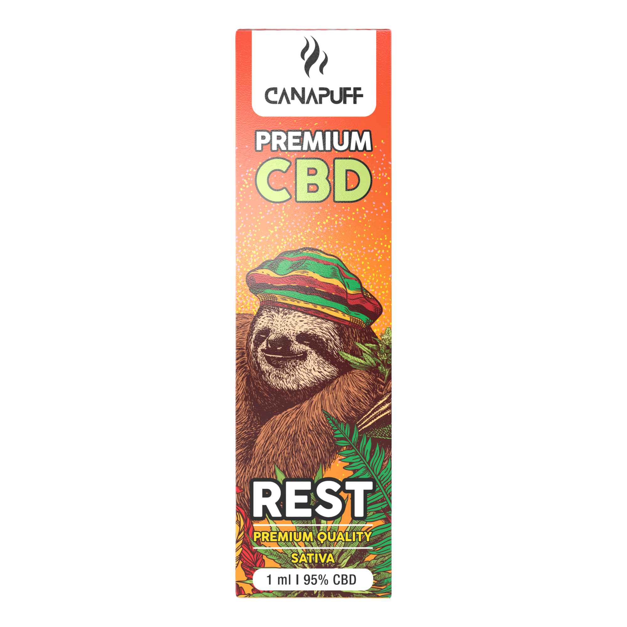 REST 95% CBD - CanaPuff - ONE-USE - 1ml