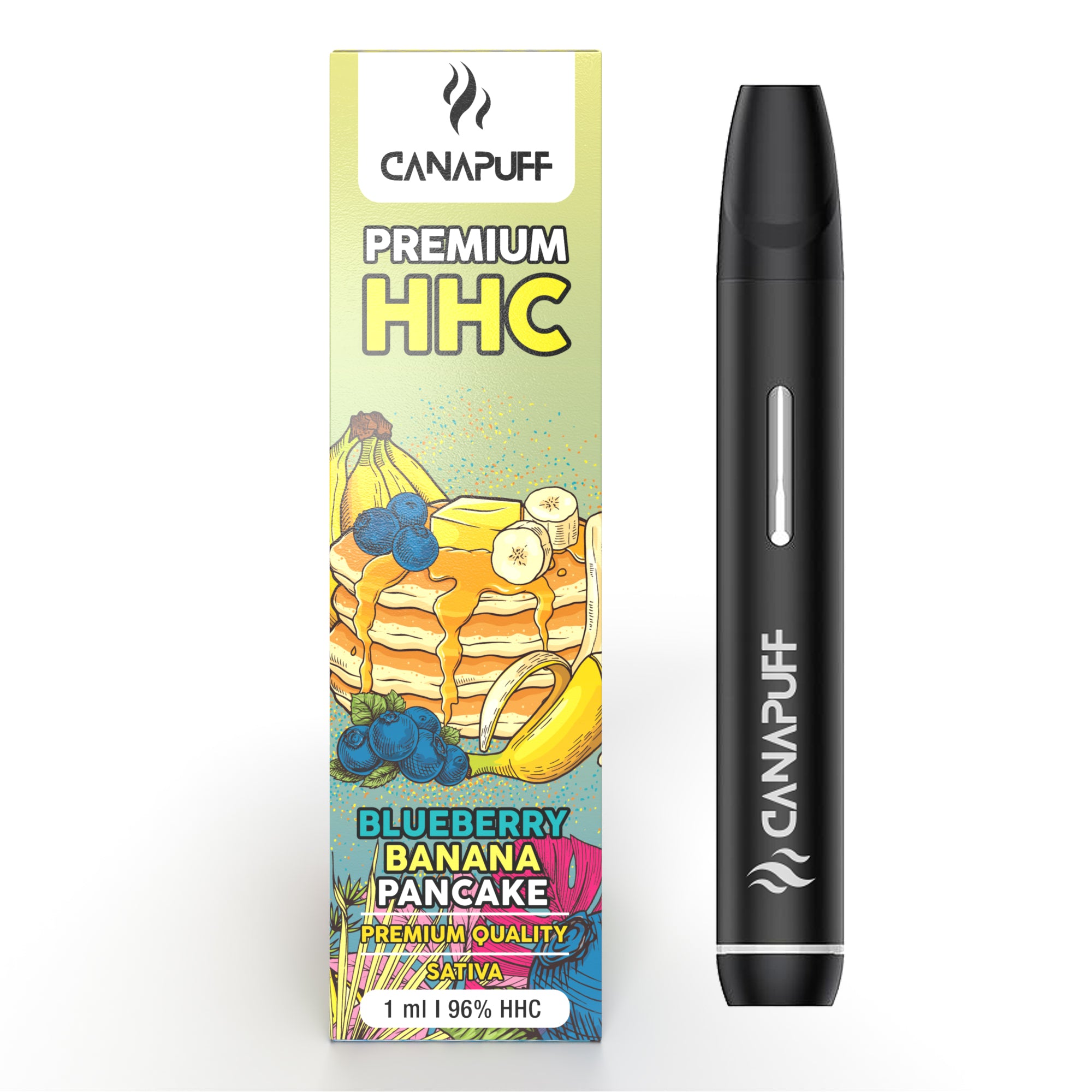 blueberry banana pancake 96 hhc canapuff one use 1ml