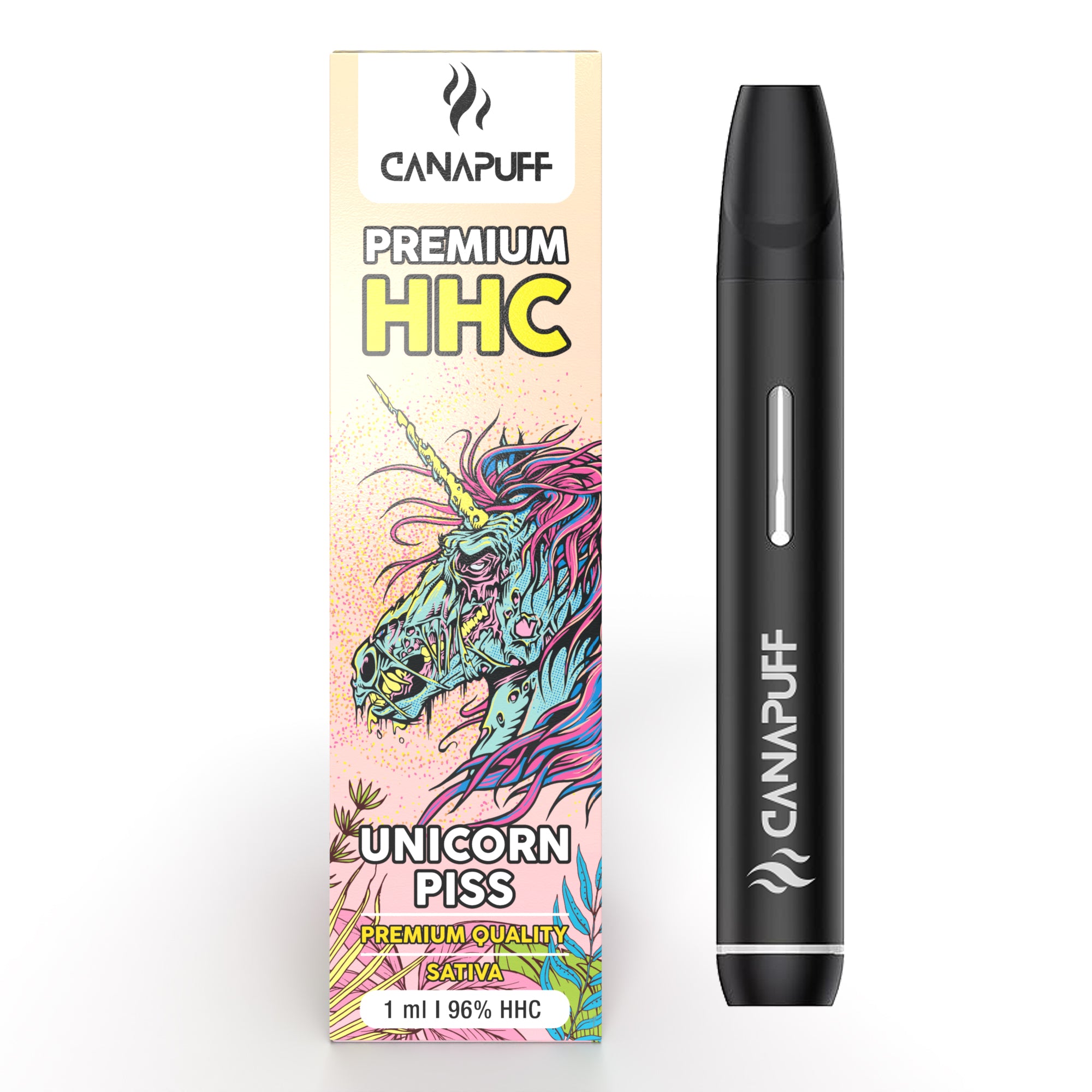 unicorn piss 96 hhc canapuff one use 1ml