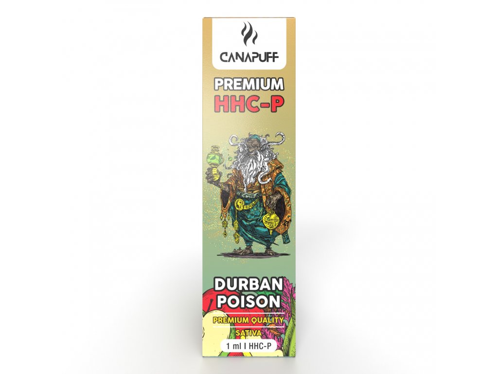 DURBAN GIFT 96% HHC-P - CanaPuff - EN ANVÄNDNING - 1ml