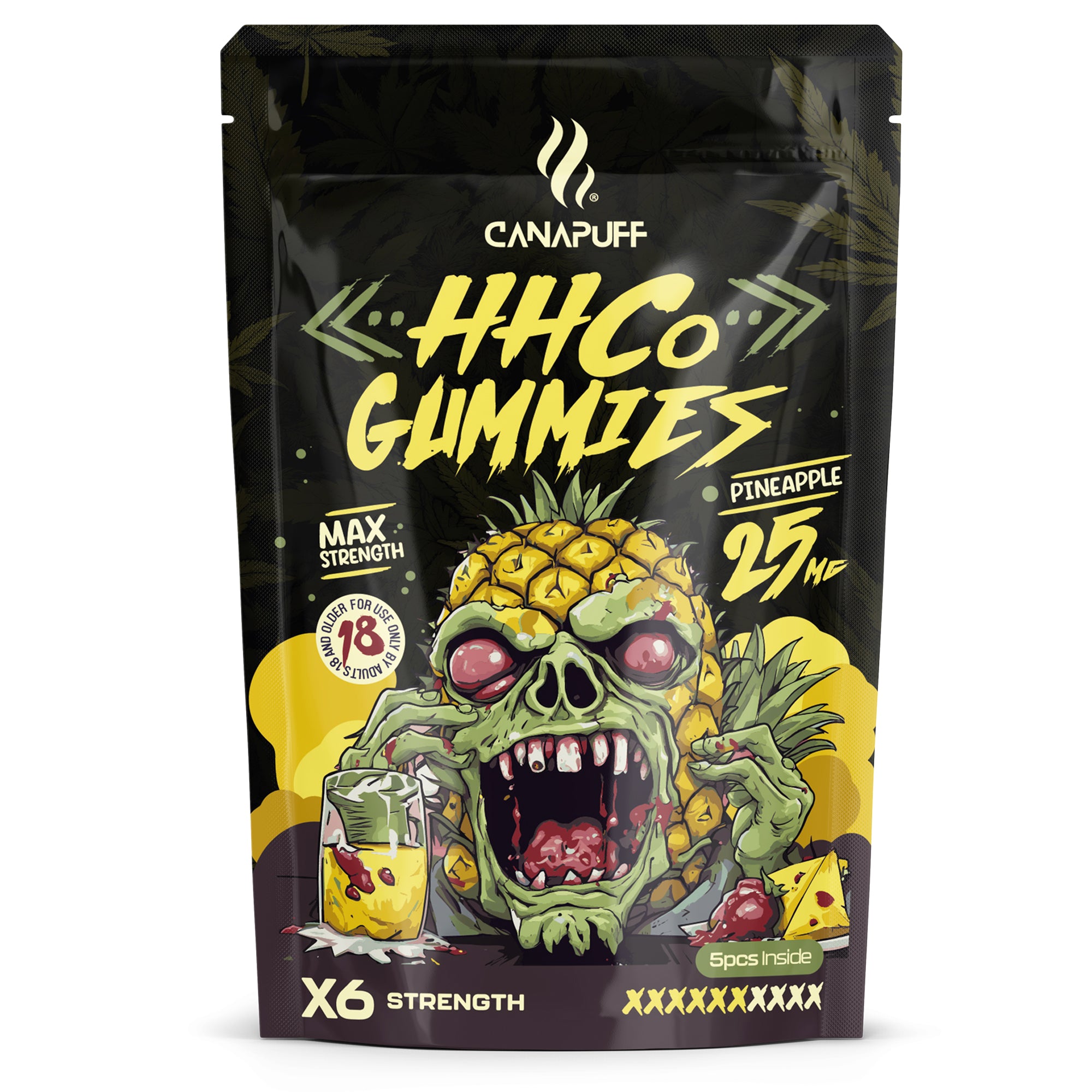 HHCo Gummies Pineapple RENDER