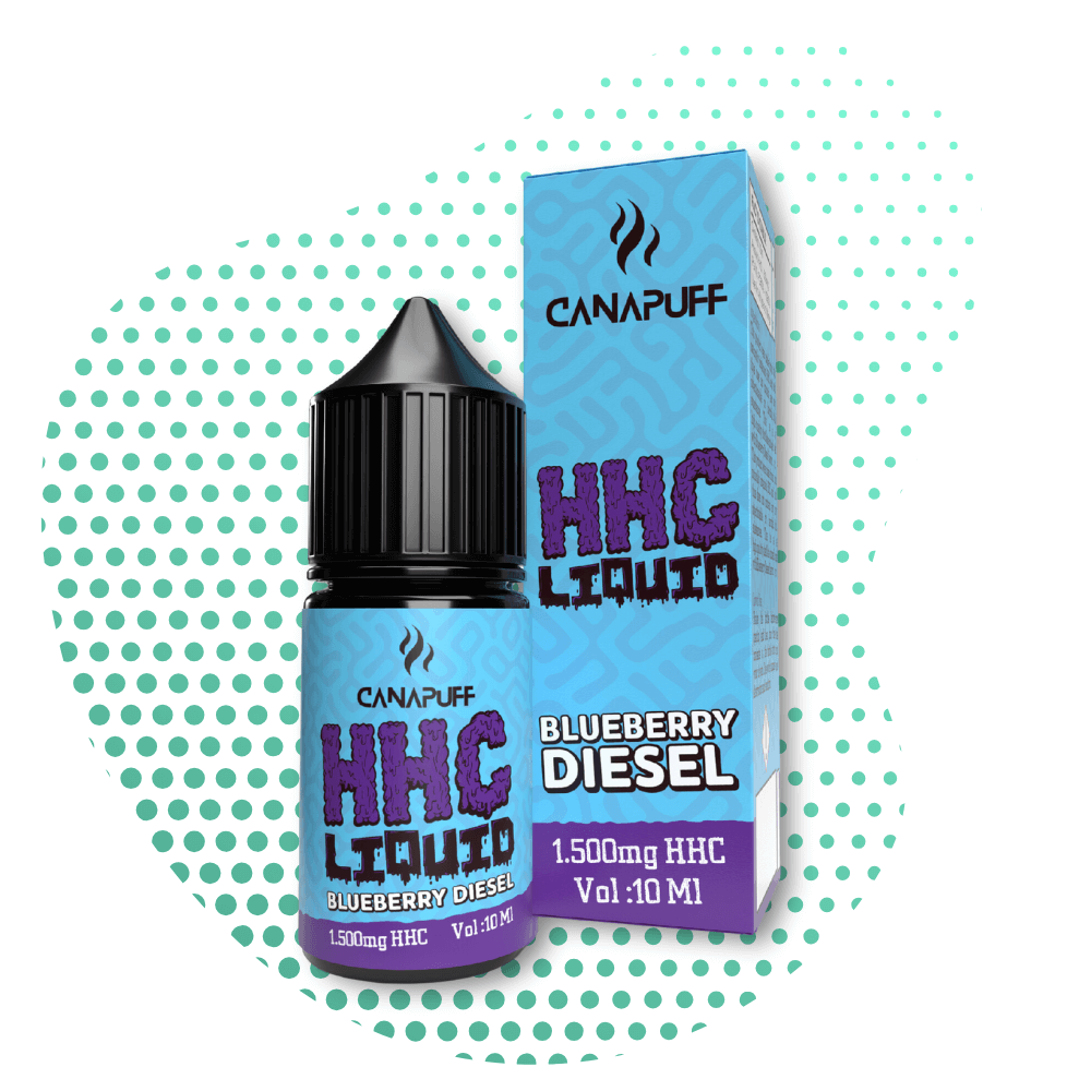 hhc blueberry diesel liquid canapuff