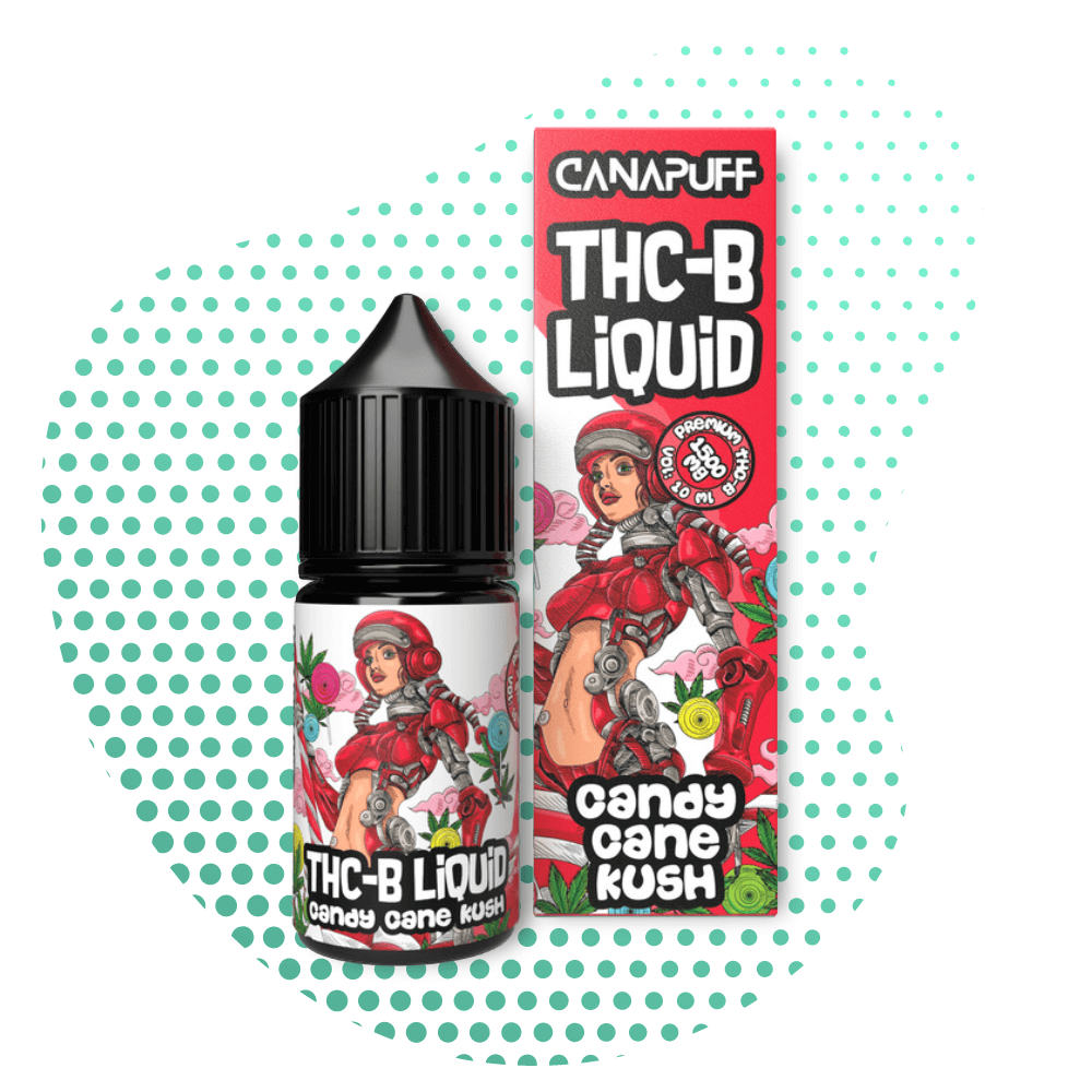 THC B Liquid 1.500mg Candy Cane Kush