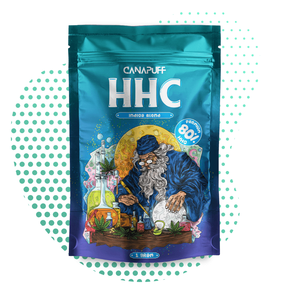 CanaPuff - Indica-blandning 80% - HHC Flowers