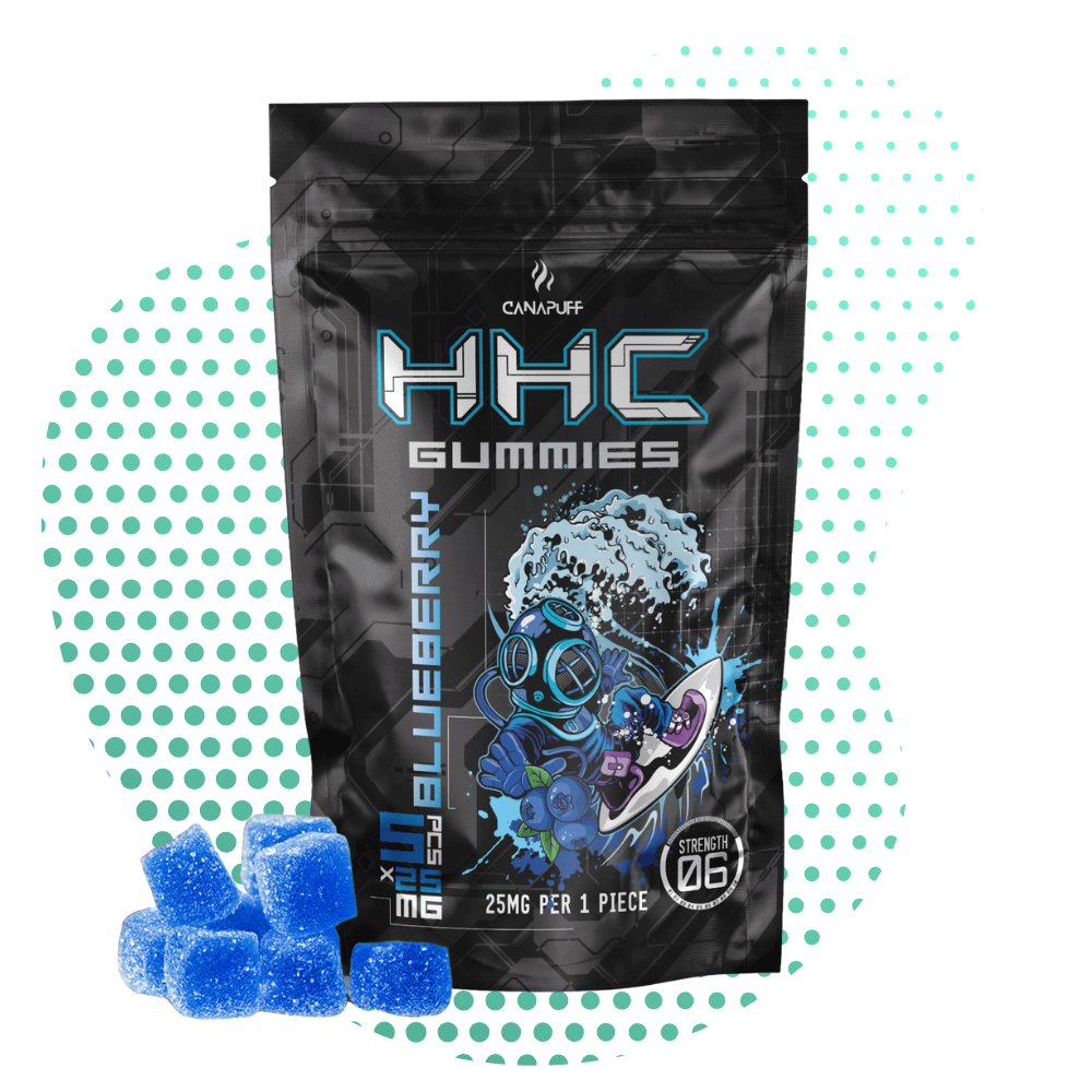 Canapuff - HHC Gummies - Blueberry