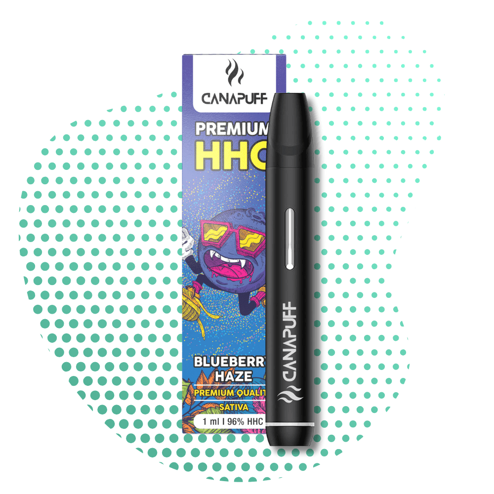 canapuff hhc vape blueberry haze