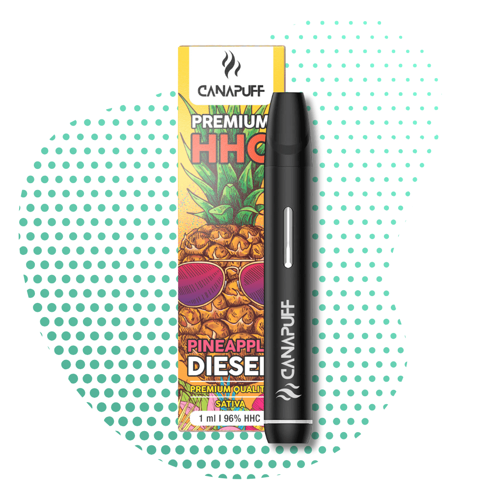 pineapple diesel 96 hhc canapuff one use 1ml