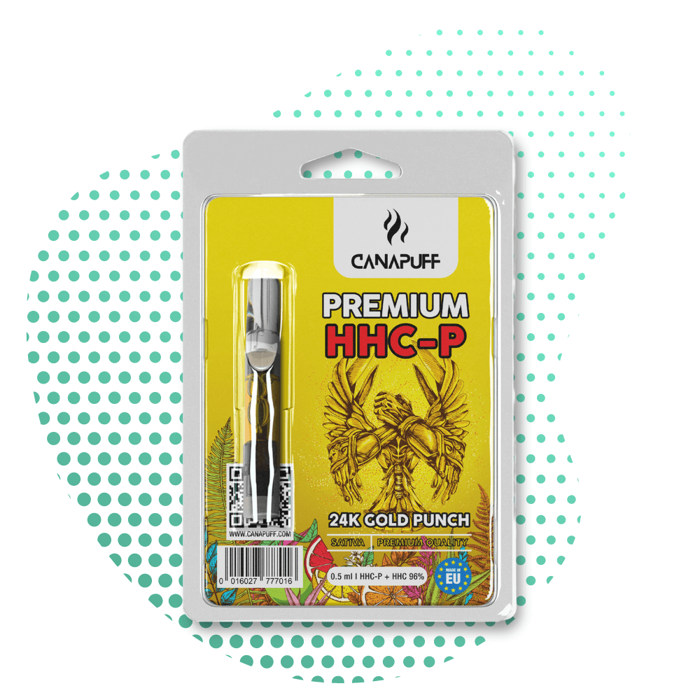 Canapuff - 24K GOLD PUNCH - HHC-P 96% - cartridge Canapuff