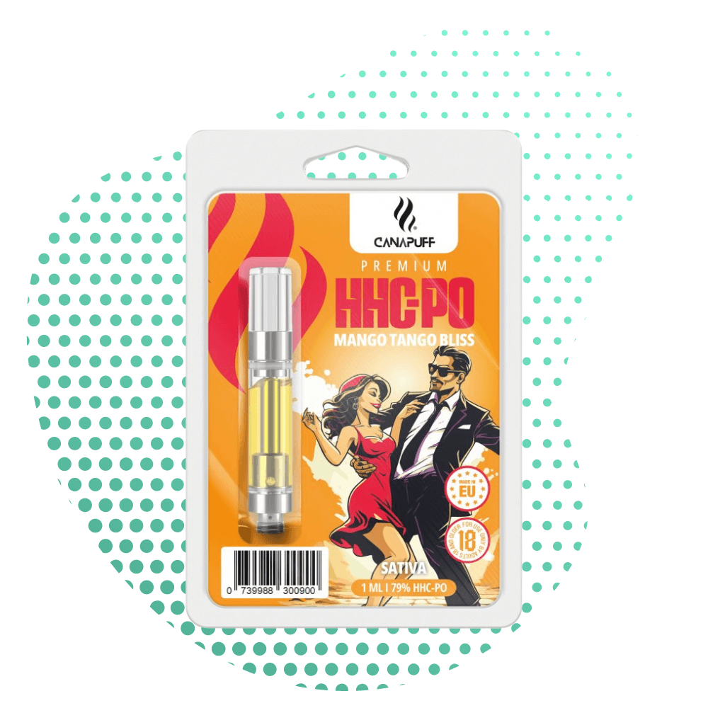 Canapuff Mango Tango Bliss HHC PO 79% cartridge