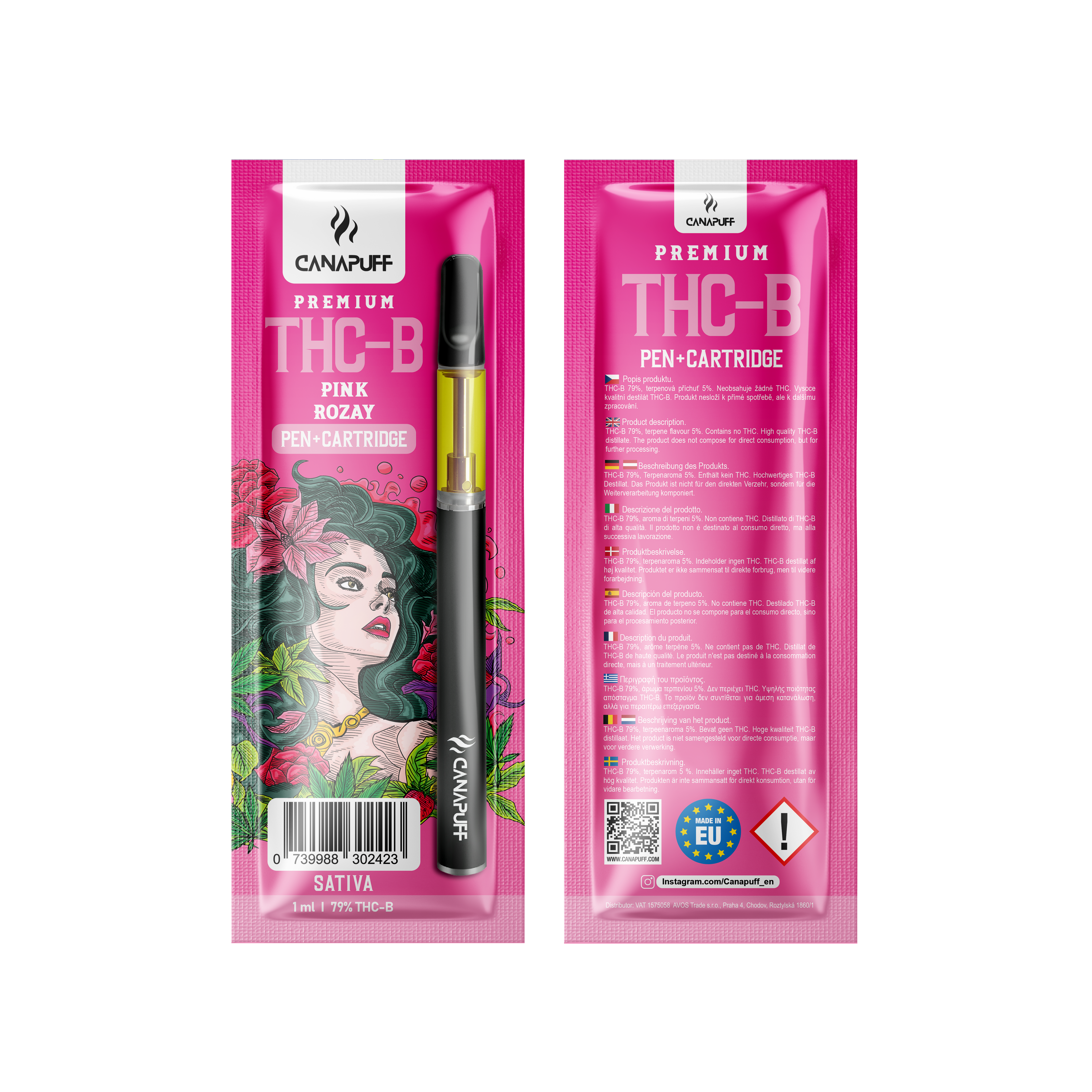 canapuff pink rozay thc b 79 pen cartridge