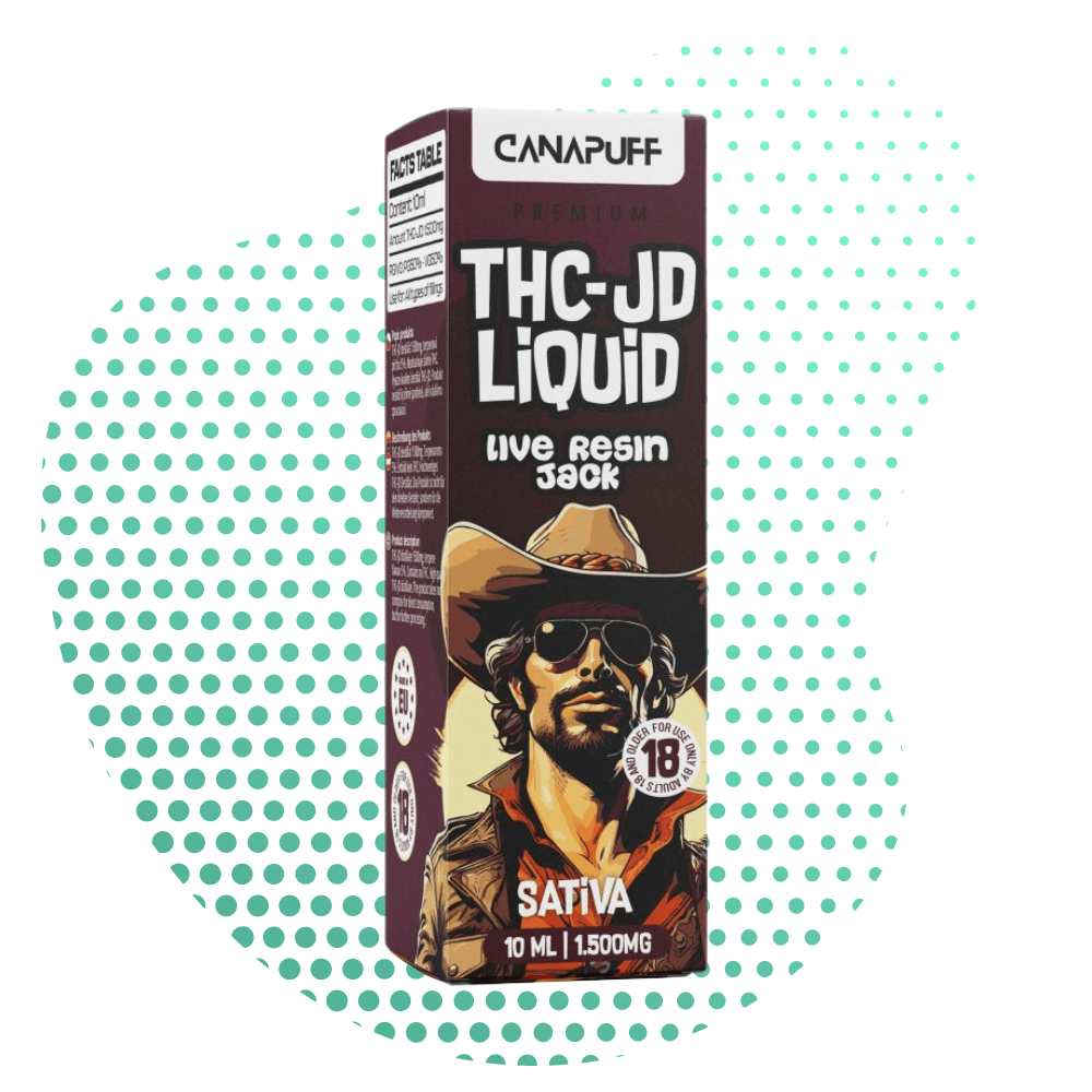 THC JD Liquid 1.500mg Jack