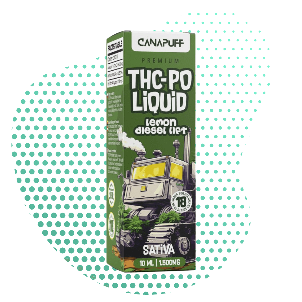 THC PO Liquid 1.500mg Lemon Diesel Lift