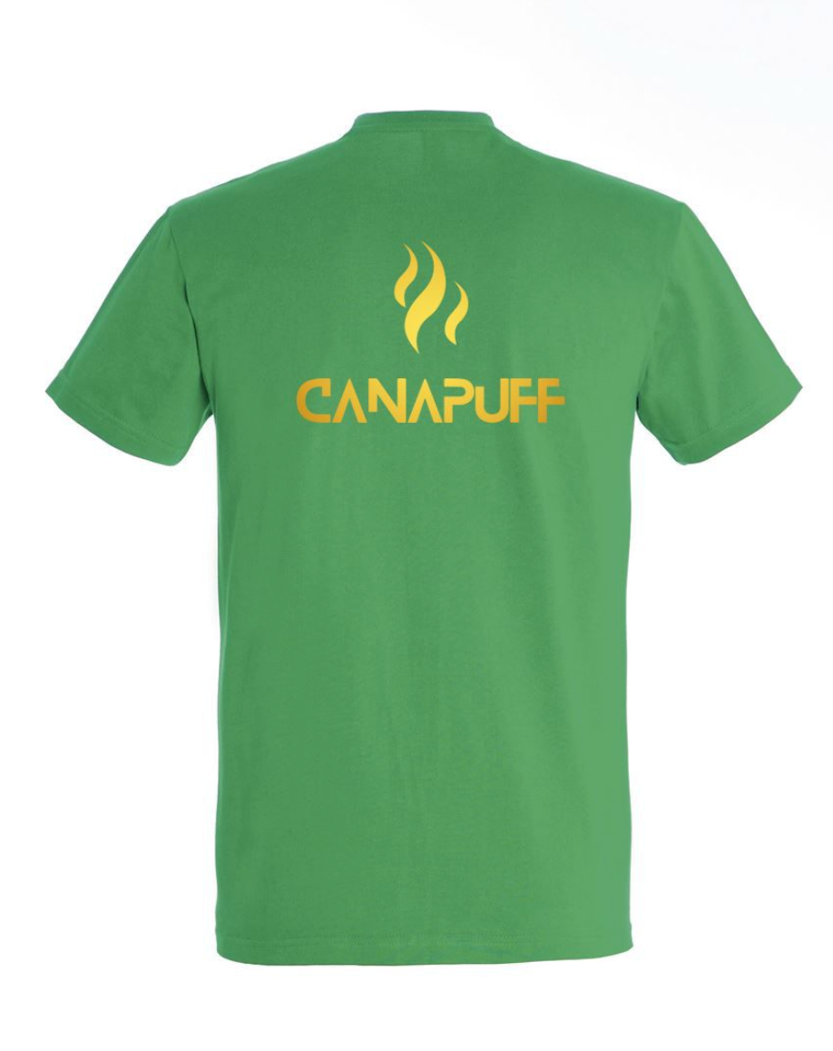 T-shirt Canapuff - grön